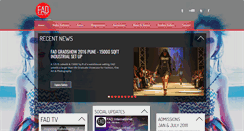 Desktop Screenshot of fadacademy.com
